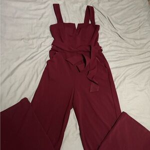 Burgundy Women’s Jumpsuit